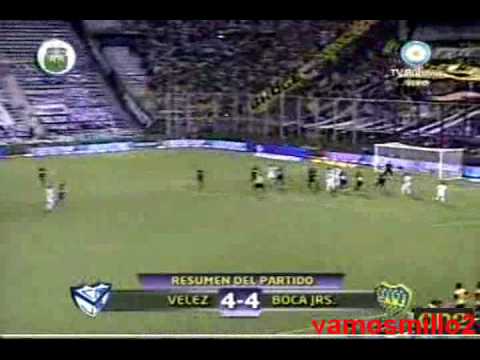 Velez 4 Boca 4 - Torneo Clausura 2010