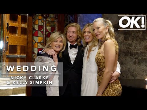 Inside legendary hairdresser Nicky Clarke's wedding - OK! Magazine