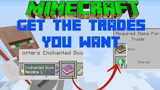 Minecraft How To Get The TRADES YOU WANT Xbox One Ps4 PC Wii PE Switch Xbox 360 Ps3