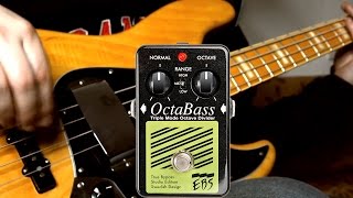 Video thumbnail for EBS OctaBass Studio Edition - great bass octave pedal - review and sound test by Adam Gordon