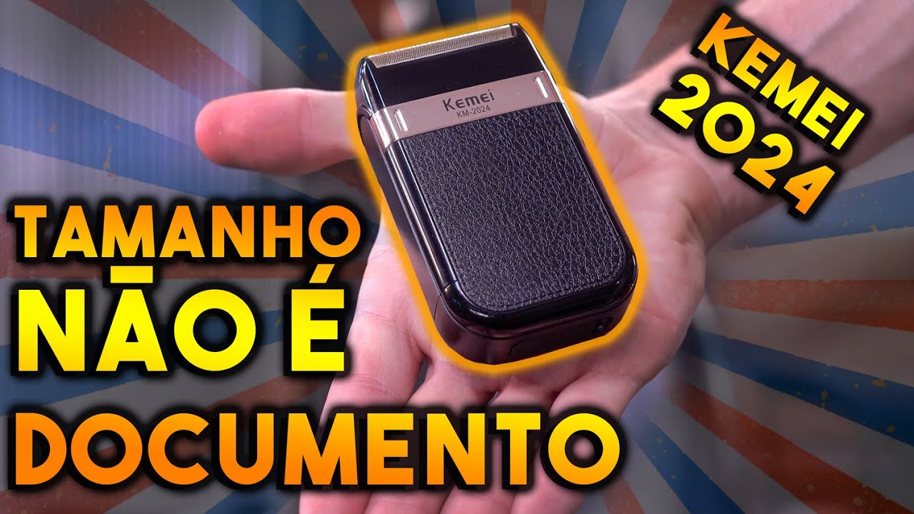 Shaver Kemei 2024 - Unboxing e Review