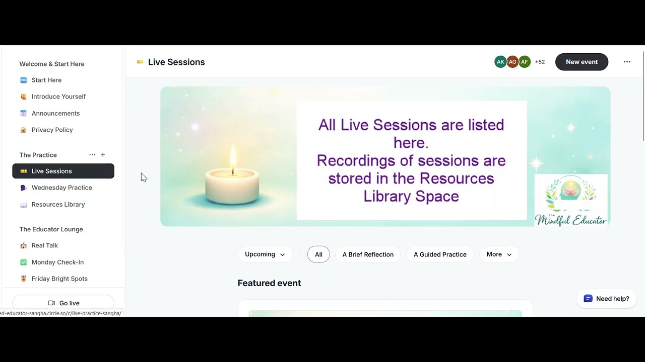 The Mindful Educator Community thumbnail