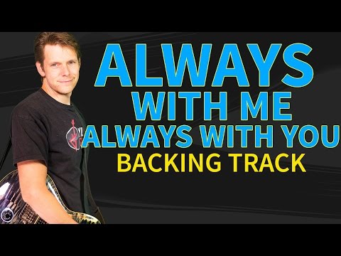 Joe Satriani Always with me always with you Backing Track