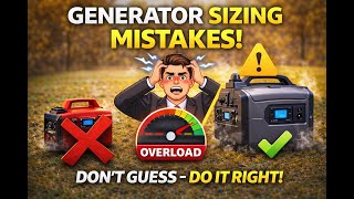 Oversized Generator? Here's What's Really Happening