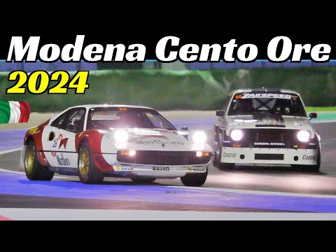 Modena Cento Ore 2024 - Misano Circuit Night Races - Ferrari 512M, 308 Gr.4, Shelby Cobra, E-Type