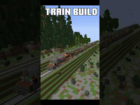 Create Train Build Tutorial | Create train Mod | #shorts #mods #createmod