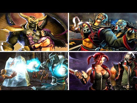 MORTAL KOMBAT DECEPTION All Endings (All Characters Ending)