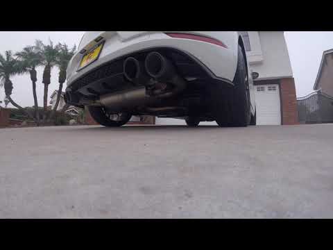 2018 MK7.5 Golf R Cold Start & Revs W/Remus Non-Resonated Sport Catback Exhaust
