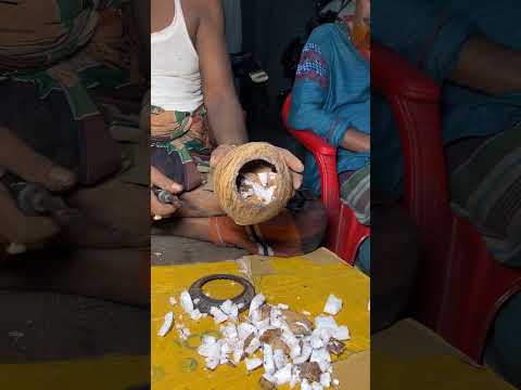 Amazing Birds Nest Making From Coconut Husk and Shell! #food #talent #shorts