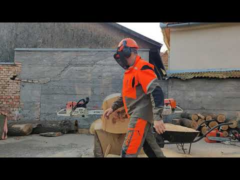 STIHL MS 660 vs. STIHL 064.