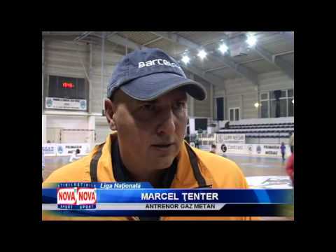 Marcel Ţenter despre BC Timişoara vs Gaz Metan - NovaTv