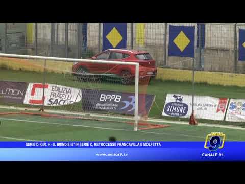 Serie D, Gir H - Il Brindisi è in serie C, retrocesse Francavilla e Molfetta