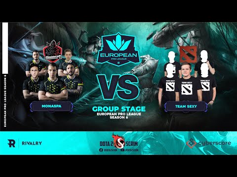 Monaspa vs Team Sexy - European Pro League Season 6 - Group Stage - Game Highlights - BO3