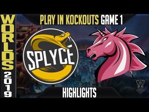 SPY vs UOL Highlights Game 1 | Worlds 2019 Play In Knockouts | Splyce vs Unicorns of Love