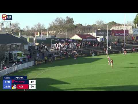 Rd 18 Hostplus SANFL Snapshot - Norwood's Jacob Kennerley snaps the sealer