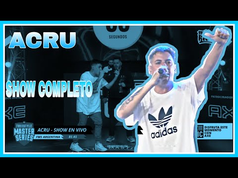 SHOW DE ACRU en FMS argentina 2020   SHOW COMPLETO FREESTYLE   FMS ARGENTINA JORNADA 3
