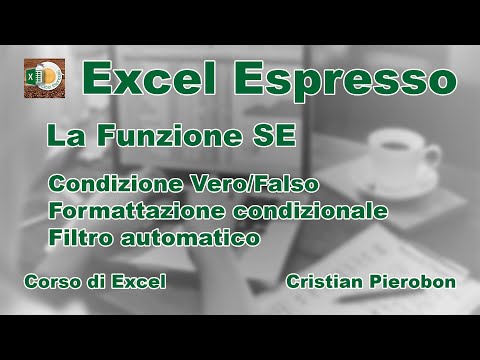 La Funzione SE Excel - Excel Espresso
