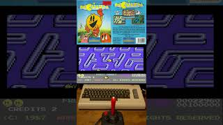 Pac Mania 1987 ported to C64 1988