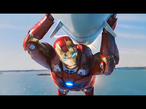 The Avengers (2012) - Avengers vs Chitauri Army Scene Part 5/5