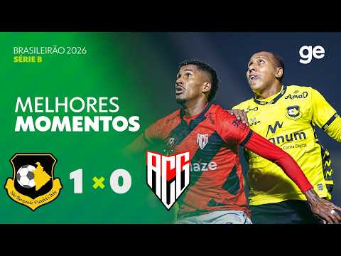 Gols e melhores lances de São Bernardo x Atlético-GO