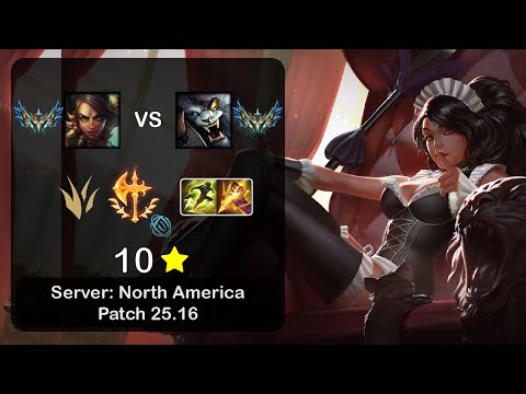 Nidalee Jungle vs Rengar - NA Challenger - Patch 25.16