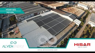 ALVEN ENERJİ - HİSAR GES 500 kWp