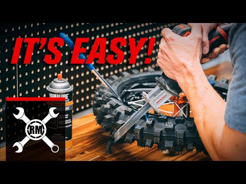 How To Change a Mini Dirt Bike Tire the Quick & Easy Way