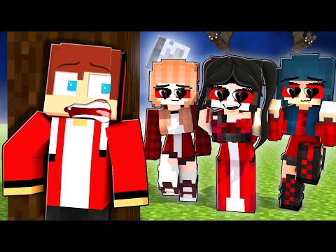 MAIZEN LOVE CURSE Challenge VAMPIRE vs WEREWOLF : JJ and MIKEY vs JJ SISTER Minecraft Animation