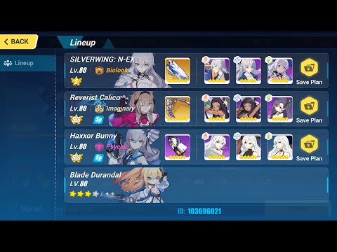 Honkai Impact 3: Nirvana Abyss D453: Elysia(Ice) 683: SW(S0) RC(SSS) HB(SSS) BD 3*