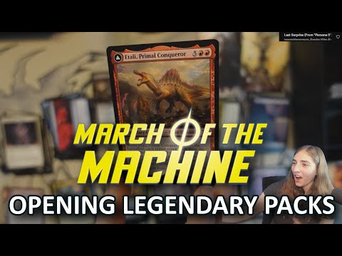Legendary Boosters! - March of the Machine Booster Bundle Unboxing
