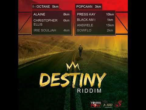 Destiny Riddim Mix (Full) Feat. I-Octane, Alaine, Popcaan, Answele, Press Kay... Re-Mix April-2018