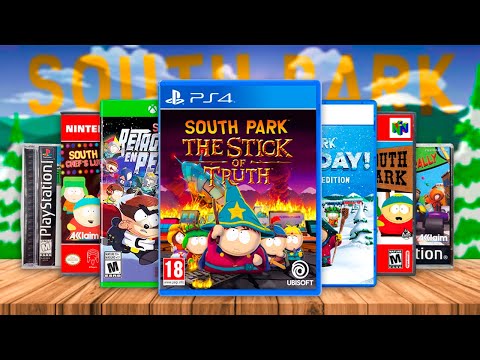 I tried ALL the SOUTH PARK GAMES in ONE VIDEO!! |SLOW|