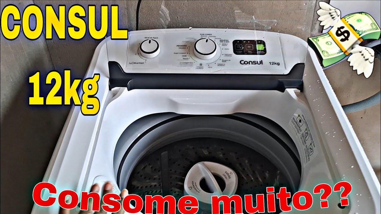 Miniatura da avaliação em vídeo de Máquina De Lavar Consul 12kg Branco