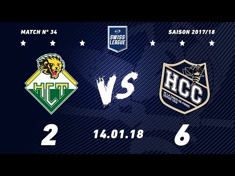 14.01.2018 HC Thurgau - HC La Chaux-de-Fonds (2-6)