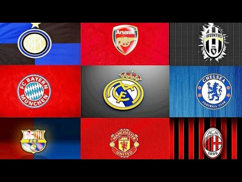 OS MAIORES CLUBES DE CADA PAÍS DA EUROPA