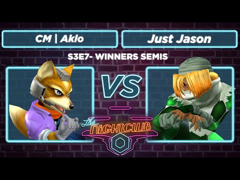 The Nightclub S3E7: CM | Aklo vs Just Jason - Winners Semis SSBM