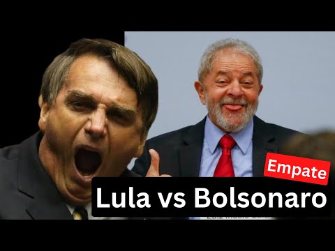 Lula x Bolsonaro - descubra onde deu empate!