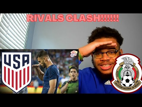 OH YEAH!!!!! AMERICAN REACTS TO WHEN PLAYERS LOSE THEIR CONTROL  (USA VS MEXICO)!!! (REACTION)