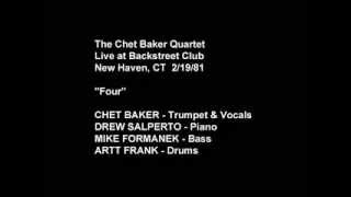 The Chet Baker Quartet "Four" Live at Backstreet Club