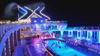 Cruise Ship After Dark | Celebrity Apex at Night