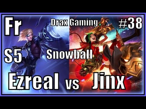Ezreal vs Jinx S5 League Of Legends Gameplay