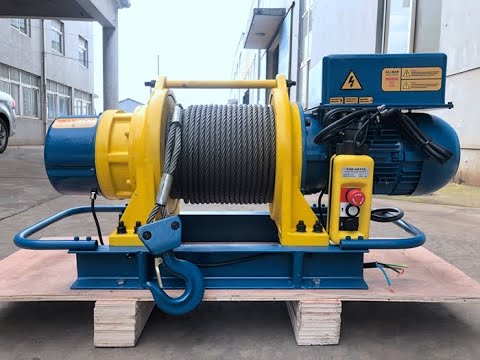 Electric Winch Machine