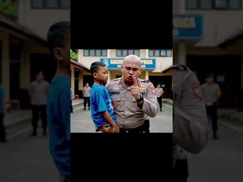 hayo siapa yang sering main hp nanti dibawa sama pak polisi seperti anak ini #shortvideo