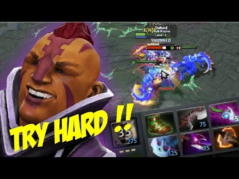 TRY HARD - Miracle Spam Anti Mage to 10K MMR 7.06 - Top Pro Player Dota 2