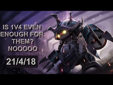 WTF RIOT!! RAMMUS TOP S10 IS BROKEN!! -league of legends