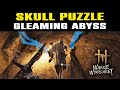 SKULL PUZZLE at Gleaming Abyss Quest in Where Winds Meet | DEER Antlers Locations