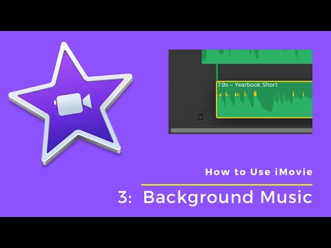 Using Background Music and Audio - How to iMovie