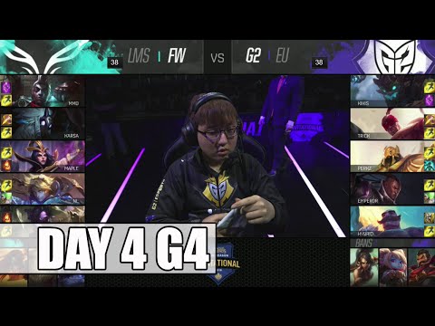 Flash Wolves vs G2 eSports | Day 4 Mid Season Invitational 2016 | FW vs G2 MSI 1080p