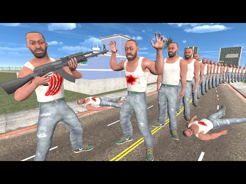 Franklin’s One Bullet Vs 1000 Franklin In Indian Bike Driving 3d