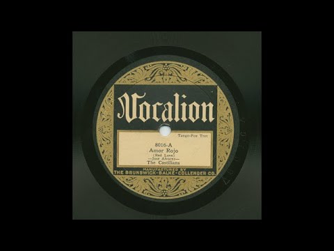 The Castilians - Amor Rojo - Vocalion 8016-A